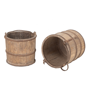<span class=keywords><strong>Petit</strong></span> baril de rangement <span class=keywords><strong>en</strong></span> bois brut, objet décoratif Vintage, style chinois rétro, pour la maison - Product Image 6