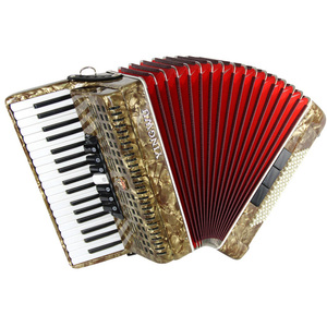 Accordéon à 37 touches et 96 basses, modèle Yw-871, lignes lisses et toucher confortable - Product Image 3