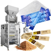 Machine d'emballage automatique multi-voies pour bâtonnets de sucre, 1g 5g, pour sucre blanc, brun et de canne, en sachets