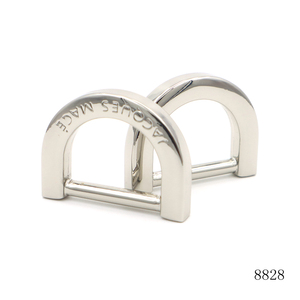 Fabricación de Herrajes de Calidad para Bolsos, Anillo en D Plano de 3/4 de Pulgada, Hebilla Metálica Personalizada con Logotipo para Bolsos - Product Image 1