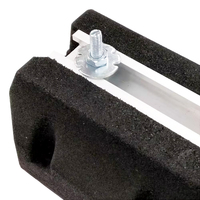 YOD HVAC-Außenkondensator-Gummibasis-Kit für Mini-Split-Klimaanlagen – Vibrationsdämpfer für Bodenmontage