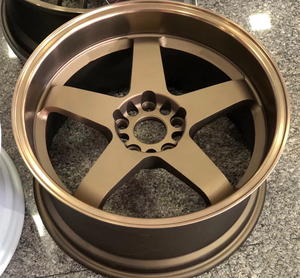 ล้ออัลลอยด์อะลูมิเนียมแบบฟอร์จใหม่สั่งทำพิเศษ ขนาด 18 นิ้ว 10/5 รู 5x120/5x114.3 25 มม. 30 มม. 100 มม. สำหรับ E46/E90/M3/F80/F82/F82 <span class=keywords><strong>Te37</strong></span> สีดำ - Product Image 5