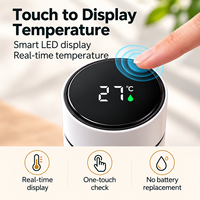 Bouteille isotherme en acier inoxydable avec affichage numérique de la température, tasse de mesure de température intelligente à LED, thermos sous vide