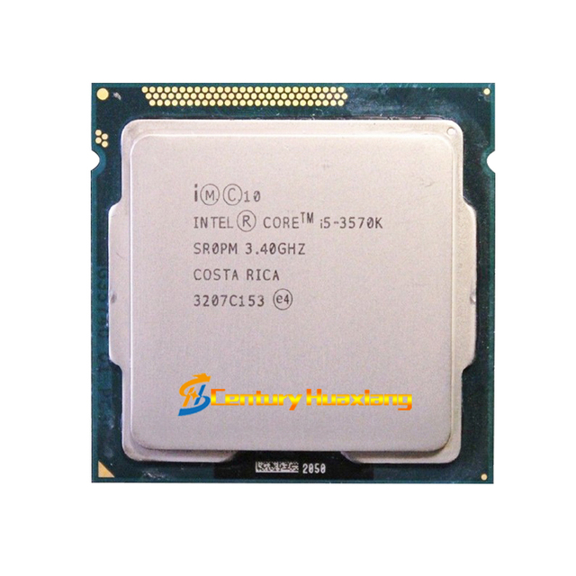 Intel Core I5 3570k Quad Core Processor 3.4Ghz Socket LGA1155 I5-3570 I5-3470 I5-3450 Desktop CPU Sell I5 3570K