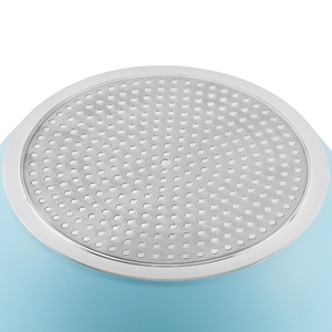 Venta al por mayor saludable revestimiento antiadherente sartén 22cm 24cm 28cm varios tamaños sartén <span class=keywords><strong>de</strong></span> aluminio con mango <span class=keywords><strong>de</strong></span> madera resistente al calor - Product Image 6