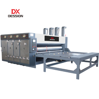 Machine d'impression et de découpe flexo semi-automatique 3 couleurs pour petites boîtes – Machine à imprimer les cartons – Vente chaude