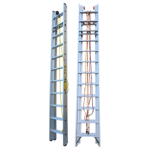 Modern Designed <strong>Single</strong> Telescopic Lifting Engineering <strong>Ladder</strong> Thickened Household <strong>Aluminum</strong> Alloy Mobile <strong>Ladder</strong> Foldable - Product Image 5