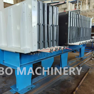 Prefab betonnen blokken keermuur mal hekwerkpanelen PLC pomp kerncomponenten efficiënte paneelmachine - Product Image 2