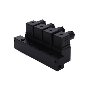 Vanne solénoïde DC24V, type air, haute pression, unidirectionnelle, avec revêtement en caoutchouc, norme nationale - Product Image 4