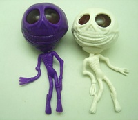 Juguetes Clásicos de Plástico Blando con Forma de Extraterrestre con Ojos Saltones Multicolores para Decoración de Fiestas