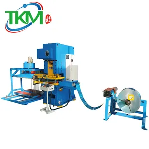 TKM Automatic Heat Exchange Horizontal Aluminum C Type Fin Press Line