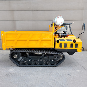 Dumper sur chenilles hydraulique de 8 tonnes, transporteur robuste sur chenilles pour les travaux miniers, agricoles et routiers en montagne - Product Image 6