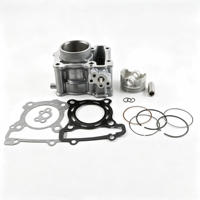 Kit Cylindre Moteur Moto 58MM avec Segment de Piston et Joint – Nouveau Modèle pour Yamaha NMAX155 NMAX 155 BLS