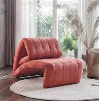 Italienischer Stil Einzelner Chaiselongue-Sessel Faltbar Beweglich Balkon Multifunktionaler Relaxsessel