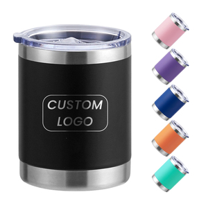 Tazas de Café de Acero Inoxidable con Aislamiento Térmico de 10 oz, para Oficina y Viajes, con Logotipo Personalizado, Tazas de Cerveza, Vaso Térmico con Tapa, Venta al Por Mayor - Product Image 1