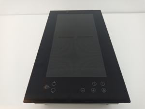 Placa de cristal negro Placa de inducción Control táctil Cocina de inducción plana de <span class=keywords><strong>dos</strong></span> quemadores - Product Image 3