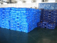 Bâche en PE tissé imperméable 120 g/m² pour extérieur et urgences, fabrication chinoise