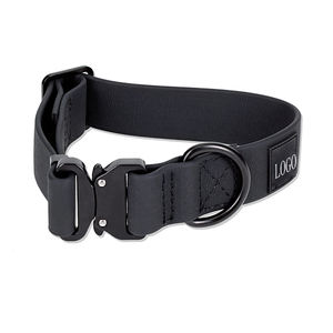 Collar de poliuretano termoplástico para perro, correa ajustable, resistente, vegana, suave, impermeable, de PVC - Product Image 1