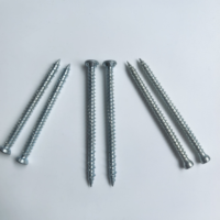 Window Door Frame Fixing Screws Direct Anchor Screw Wood Masonry Concrete Galvanized Self Tapping Construction Fasteners Grade