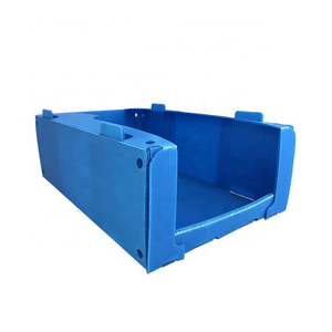 Corflute PP Plastic Correx Stackable pick face bins For Clothing Storage