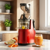 80MM Grote Opening Slow Juicer Machine 75RPM Lage Snelheid Masticating Juicer Extractor met 150W Zuiver Koperen Motor