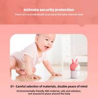 Cámara para Bebés con 3.2MP HD, Detección de Sonido y Movimiento, Conexión WiFi y Bluetooth, Aplicación TUYA para Protección Interior