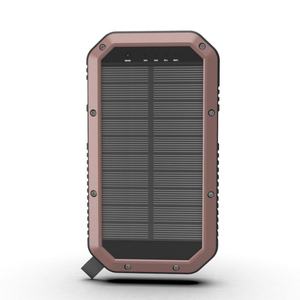 Batterie externe universelle solaire étanche pour camping en extérieur, 20000 mAh, triple protection, haute capacité - Product Image 5