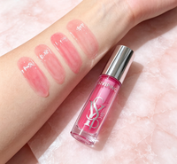 Huile à lèvres repulpante rose Siyiping Vagan, marque privée, huile à lèvres scintillante de luxe, emballage brillant, tubes de rouge à lèvres pour enfants, maquillage en gros