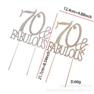 Venta directa <span class=keywords><strong>de</strong></span> fábrica número <span class=keywords><strong>70</strong></span> Mini Tema <span class=keywords><strong>de</strong></span> pastel Topper patrón personalizado letras Diy pastel Topper <span class=keywords><strong>cumpleaños</strong></span> - Product Image 6