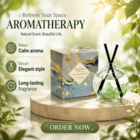 Diffuseur de parfum d'ambiance 100 ml le plus vendu, prêt à être expédié, diffuseur d'huile aromatique longue durée pour la décoration et l'aromathérapie de la pièce