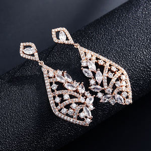 RAKOL EP2086 Boucles d'oreilles pendantes en diamant pour femmes 2025 Bijoux de mode - Product Image 5