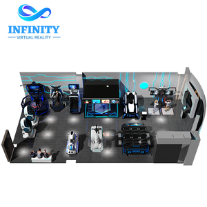 Estación de Juegos Multijugador para Interiores, Sala de Cine 9D, Equipo de Realidad Virtual, Parque de Atracciones, Simulador de Movimiento VR - Product Image 3