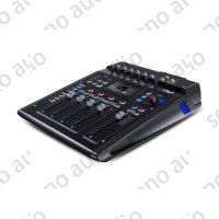 Console de mixage audio numérique compacte en métal, 10 canaux, écran tactile, contrôle WiFi, 6 entrées, 2 sorties auxiliaires pour système de sonorisation de scène en direct