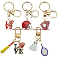 Porte-clés en alliage de zinc motif goutte d'huile de dessin animé, prix de compétition sportive, vente chaude transfrontalière, pendentif pour sac cadeau, impression numérique