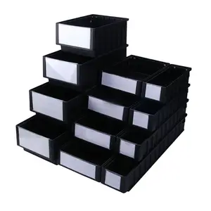 Anti-Static Shees With Convenient Handle Storage Bins Easy Access SMT Disk For Organizing Storage Boxes Bins