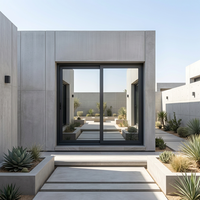 Ventanas Modernas de Aluminio Personalizadas Insonorizadas, Doble Acristalamiento, Eficiencia Energética, Resistentes al Viento, Aislamiento Térmico, Resistentes a Impactos, Confort