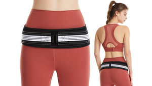 Disesuaikan Unisex Sciatica Si sendi pinggul Brace bernapas anti-selip pinggul dan punggung bawah dukungan Brace sabuk - Product Image 5