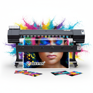 Imprimante <span class=keywords><strong>grand</strong></span> <span class=keywords><strong>format</strong></span> économique de haute qualité pour bannières, autocollants et papier PP avec encres, 1,8 m, 2,5 m, 3,2 m, imprimante éco-solvant - Product Image 1