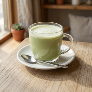 Polvo de matcha, ingredientes tres en uno para té de burbujas, té de alta pureza para matcha latte, alta solubilidad para batidos, textura fina - Product Image 2