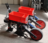Haute efficacité opération facile chine pas cher prix 2 rangées de maïs semoir de précision maïs planteur pour tracteur à main
