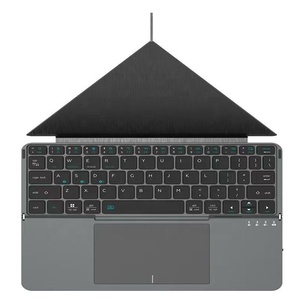 Clavier pliable universel pour tablette avec étui, clavier sans fil fin avec pavé tactile, support pliable multi-angles pour iPad Pro Air 7 - Product Image 5