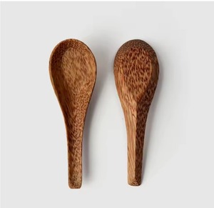 Cuchara Larga Hueca de Cáscara de Coco Hecha a Mano, Ecológica y Natural, Utensilio de Cocina al por Mayor - Product Image 2