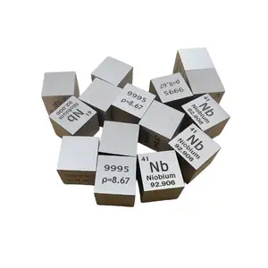 0.39" Element Cube Set 10mm Density Cubes for Science Periodic Table Collection Up to 99.99% Purity