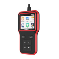 Precio de fábrica V302 Car Tester Escáner de diagnóstico Escáner automático Herramienta de escaneo Herramientas mecánicas automotrices Lector de código Fallo del motor