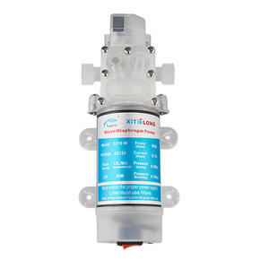 Fournisseur de pompes à diaphragme miniatures de qualité alimentaire 12V/24V 80W DC auto-amorçantes pour pompes à eau de camping-car, appareils de traitement de l'eau - Product Image 1