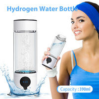 Bouteille d'eau hydrogénée Suyzeko 4000ppb+ avec support d'installation à alimentation par batterie, portable