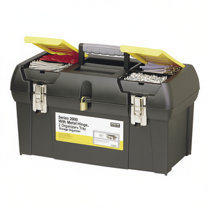 Series 2000 Tool <b>Box</b> With Metal Hinge 2 Organizers Tray Storage Organizer - Product Image 2