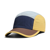 Gorra de Béisbol Deportiva de 5 Paneles, Sin Estructura, Transpirable, para Adultos, de Nailon, con Logotipo Impreso, Venta al Por Mayor