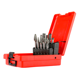 10 cái 1/4 "6 mét đôi cắt kim loại bộ phận công cụ thiết lập Tungsten Carbide Rotary Burrs bộ cho mài cắt khắc gỗ - Product Image 3