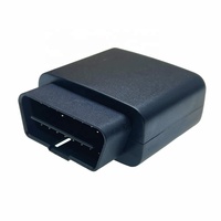 Carcasa de PVC AOTAI BLACK 12V 16P OBDII, Conector OBD, Cubierta OBD2 para Herramienta de Diagnóstico, Lector de Códigos, Modelo de Rastreo GPS